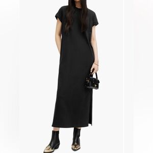 All Saints Black Maxi Dress